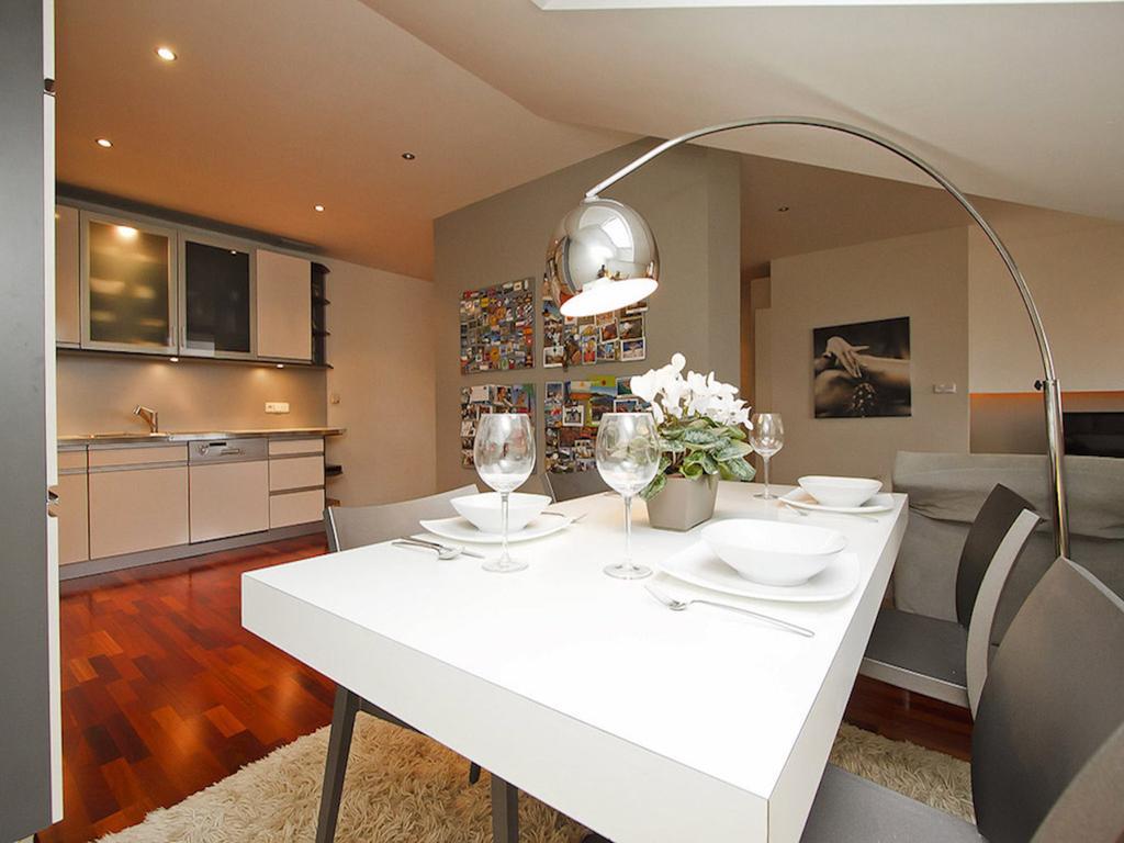 Luxury Penthouse Apartment براغ الغرفة الصورة